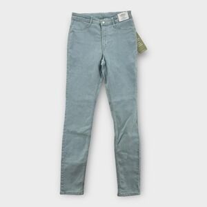 H&M Youth Girls Skinny Fit Jeans Size 16 Blue Light Wash Pockets NEW